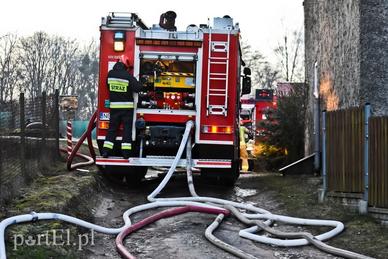 Pali się stolarnia w Dąbrowie, z ogniem walczy około 30 strażaków. zdjęcie nr 220472