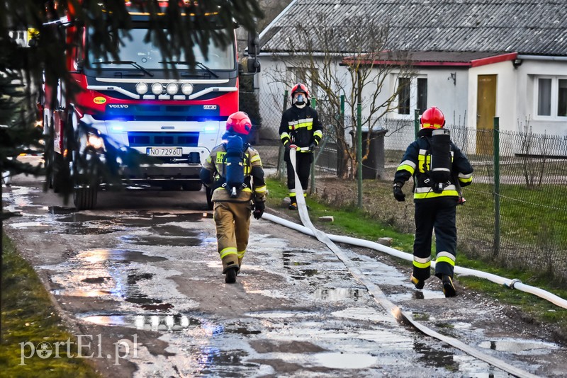 Pali się stolarnia w Dąbrowie, z ogniem walczy około 30 strażaków. zdjęcie nr 220467