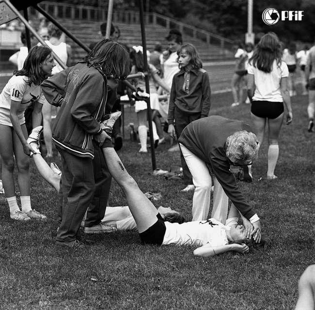 Sport w Elblągu w latach 70. na zdjęciach Czesława Misiuka zdjęcie nr 222272