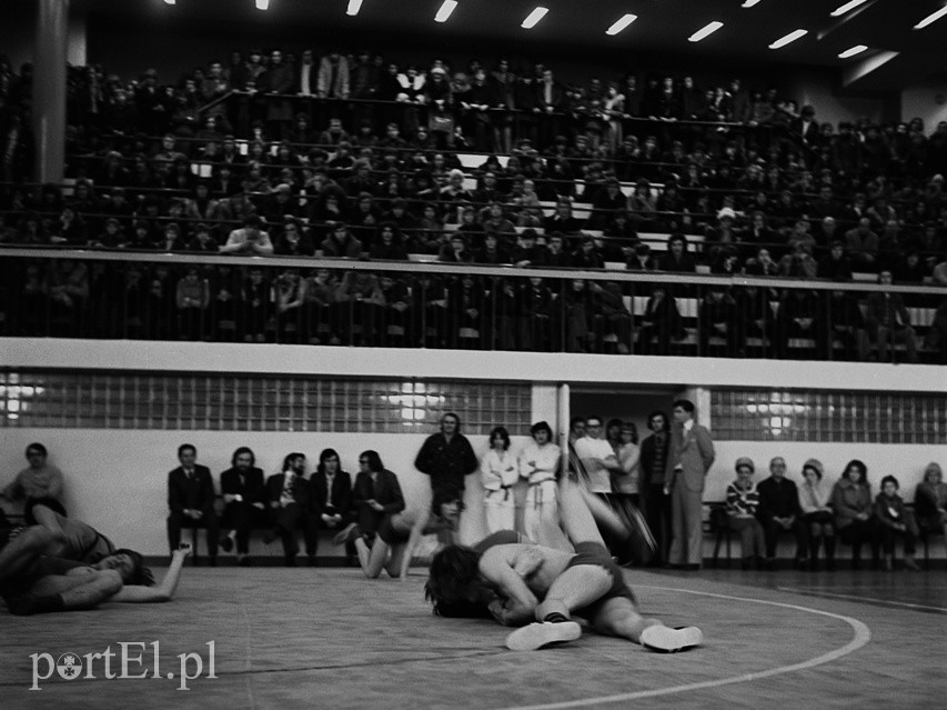 Elbląski sport z lat 70. na zdjęciach Czesława Misiuka: Zapasy zdjęcie nr 222961