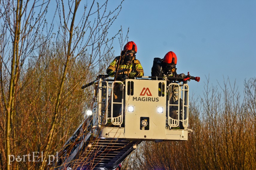 Pożar domu w Wiśniewie, z ogniem walczyło 34 strażaków zdjęcie nr 223095