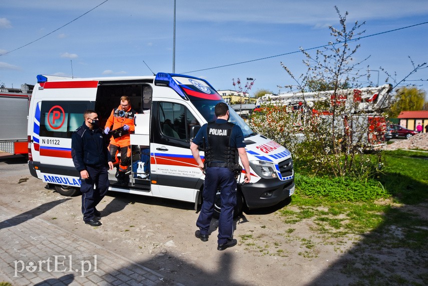 Pożar w mieszkaniu przy ul. Ostródzkiej zdjęcie nr 223326