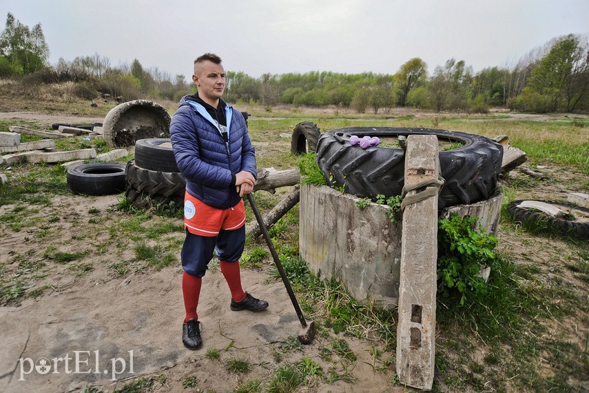 Adrian Durma trenuje na Modrzewinie zdjęcie nr 223340