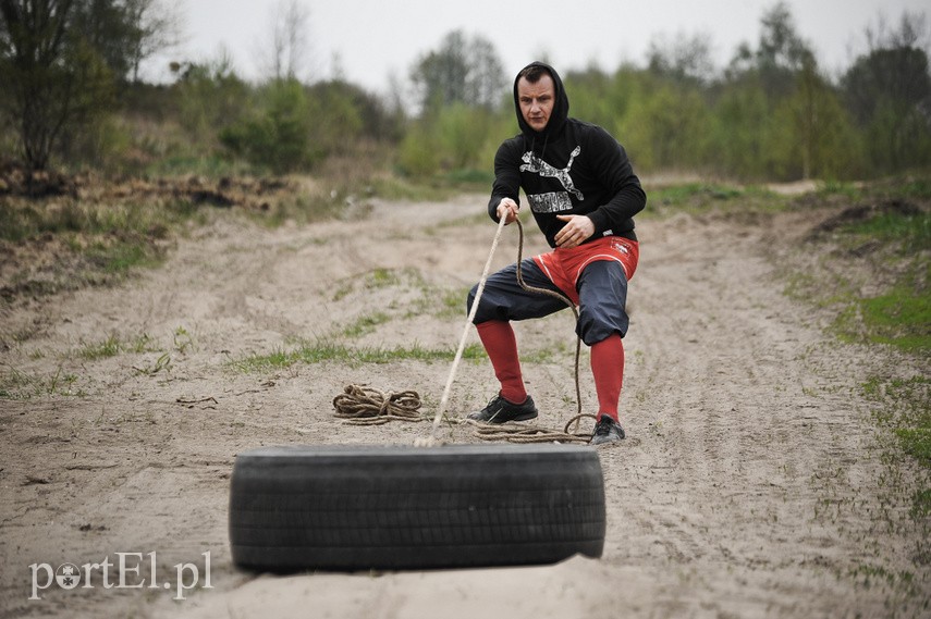 Adrian Durma trenuje na Modrzewinie zdjęcie nr 223365