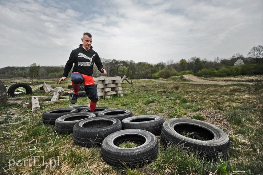 Adrian Durma trenuje na Modrzewinie zdjęcie nr 223343