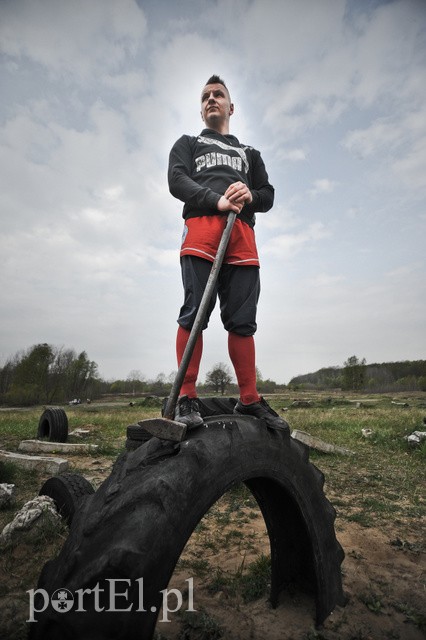 Adrian Durma trenuje na Modrzewinie zdjęcie nr 223348