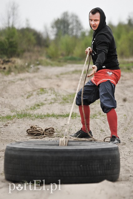 Adrian Durma trenuje na Modrzewinie zdjęcie nr 223366