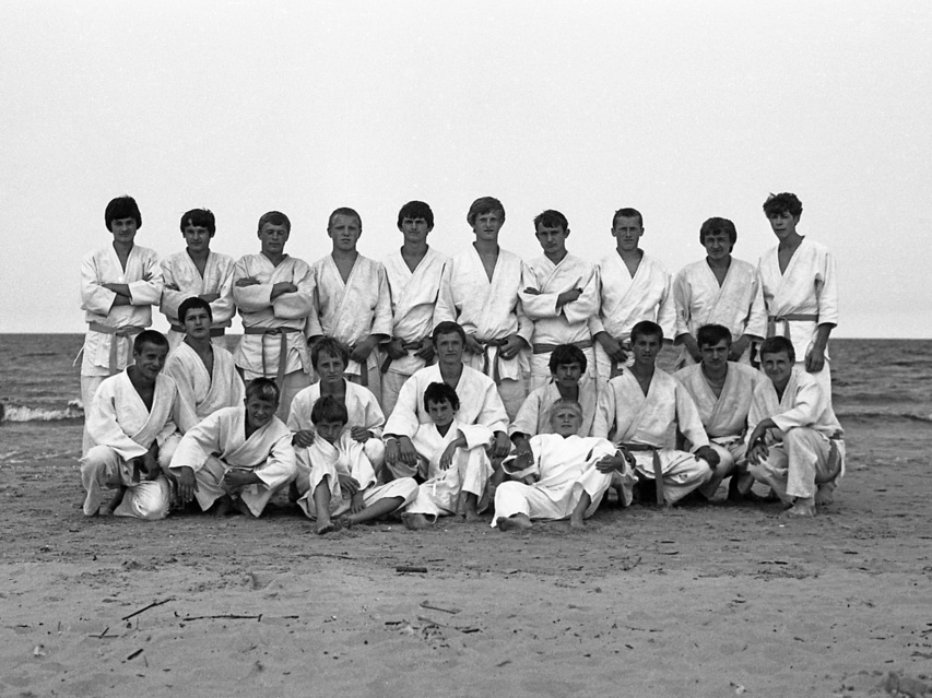 Elbląski sport z lat 70. na zdjęciach Czesława Misiuka: judo zdjęcie nr 223398