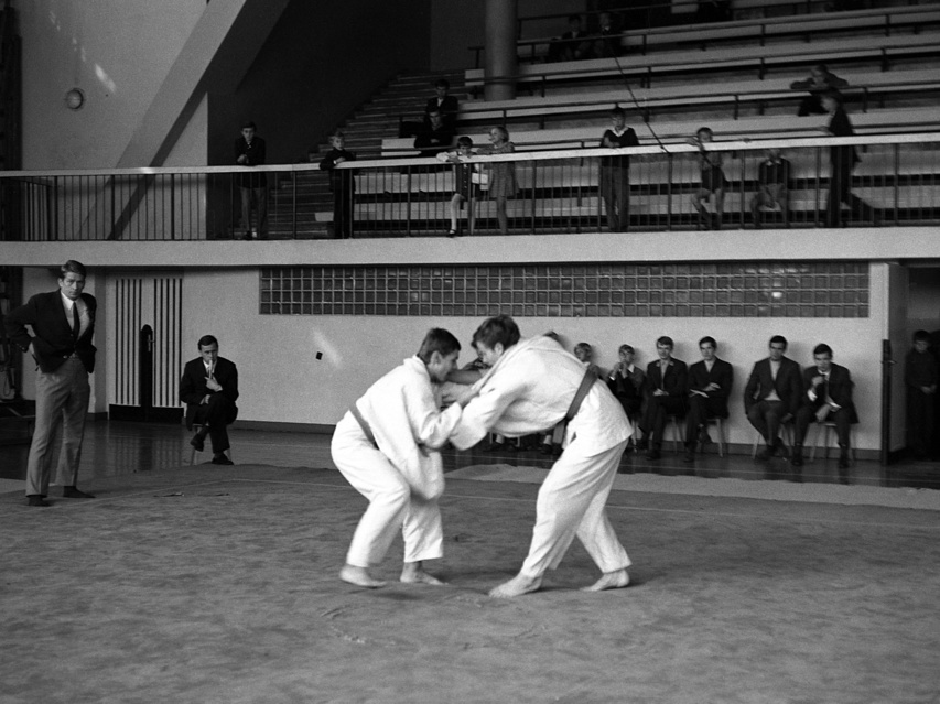 Elbląski sport z lat 70. na zdjęciach Czesława Misiuka: judo zdjęcie nr 223401
