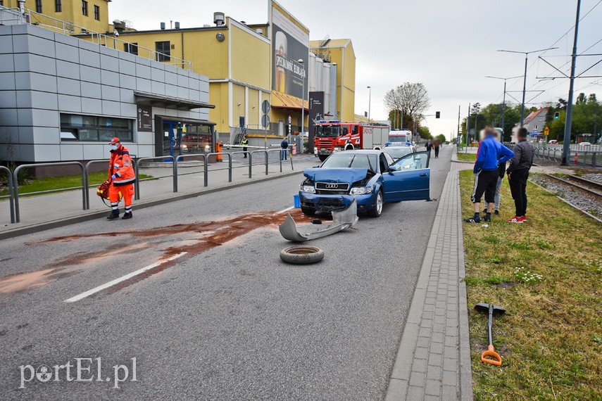 Kolizja toyoty z audi pod browarem zdjęcie nr 224255