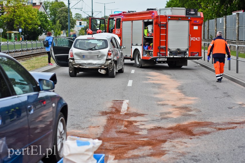 Kolizja toyoty z audi pod browarem zdjęcie nr 224258