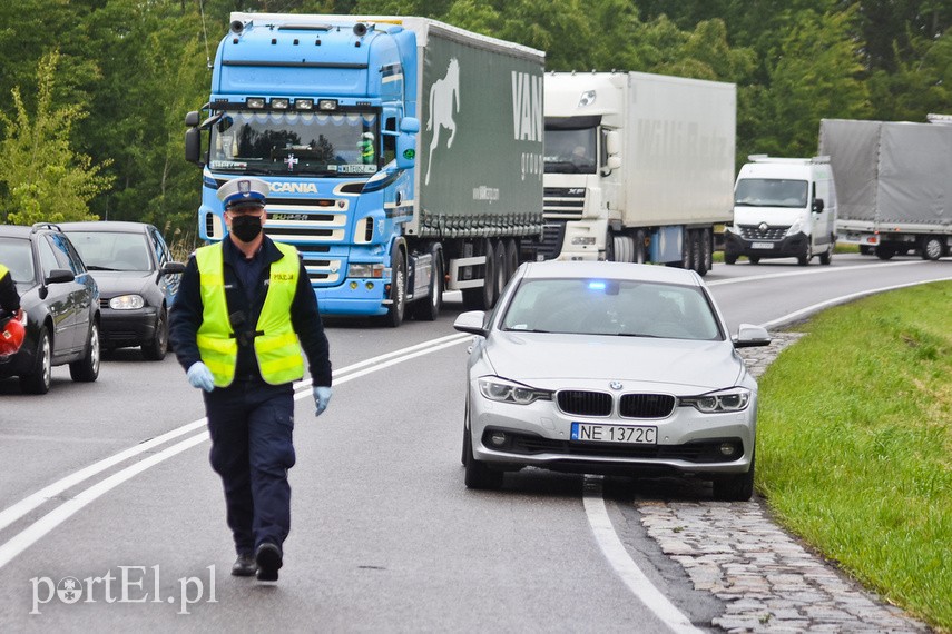 Wypadek na drodze do Malborka zdjęcie nr 224629