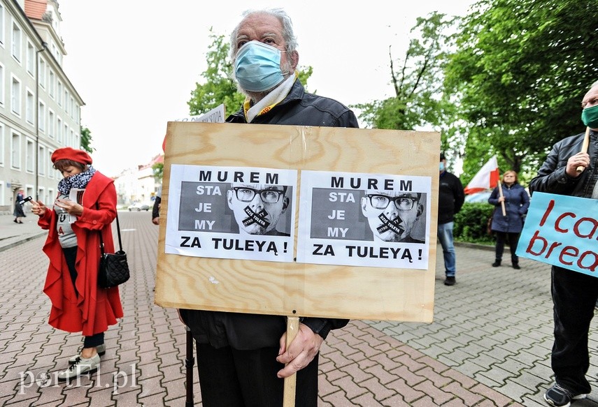 Protestowali w obronie sędziego zdjęcie nr 224633