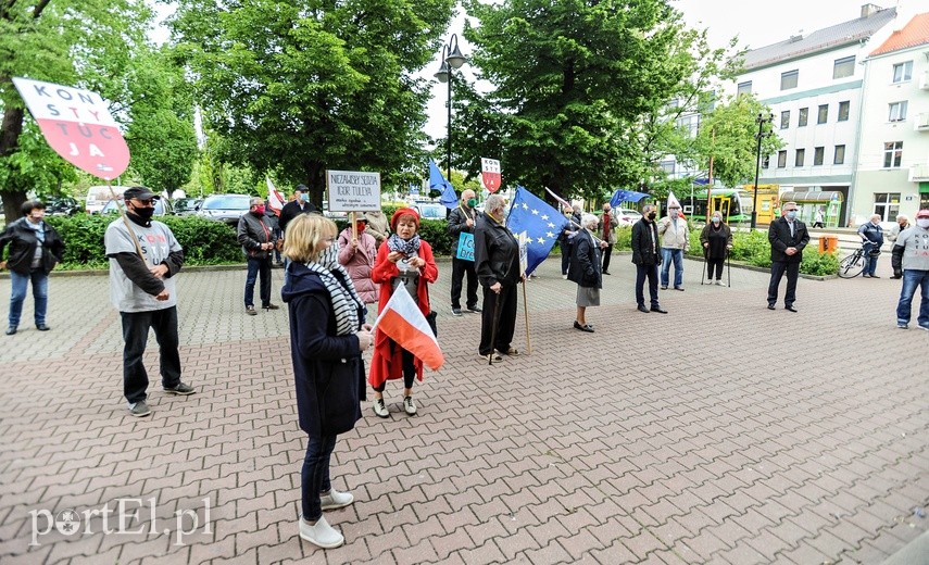 Protestowali w obronie sędziego zdjęcie nr 224634