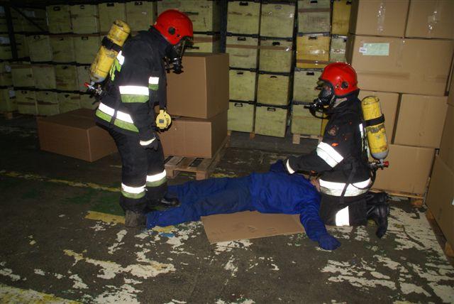 Ćwiczenia strażaków zdjęcie nr 18367