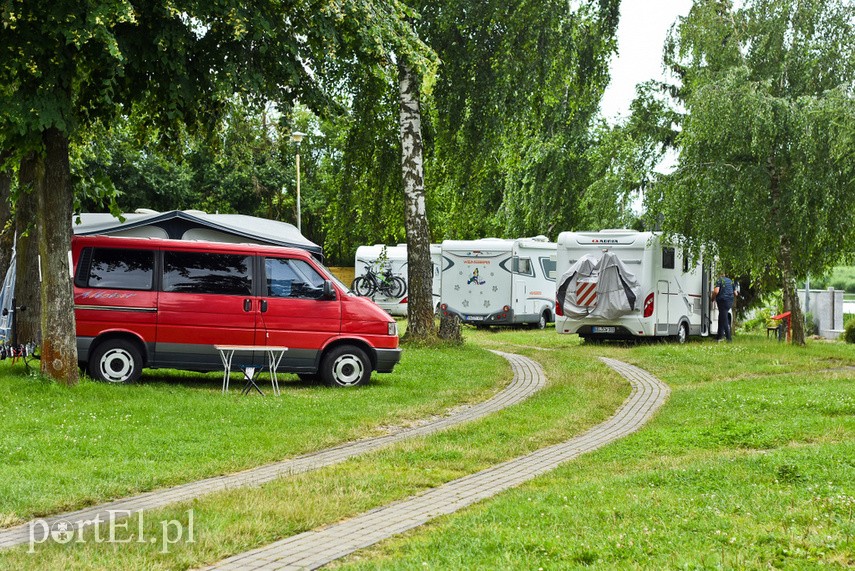 Na elbląskim campingu szukają ciszy i spokoju zdjęcie nr 226450