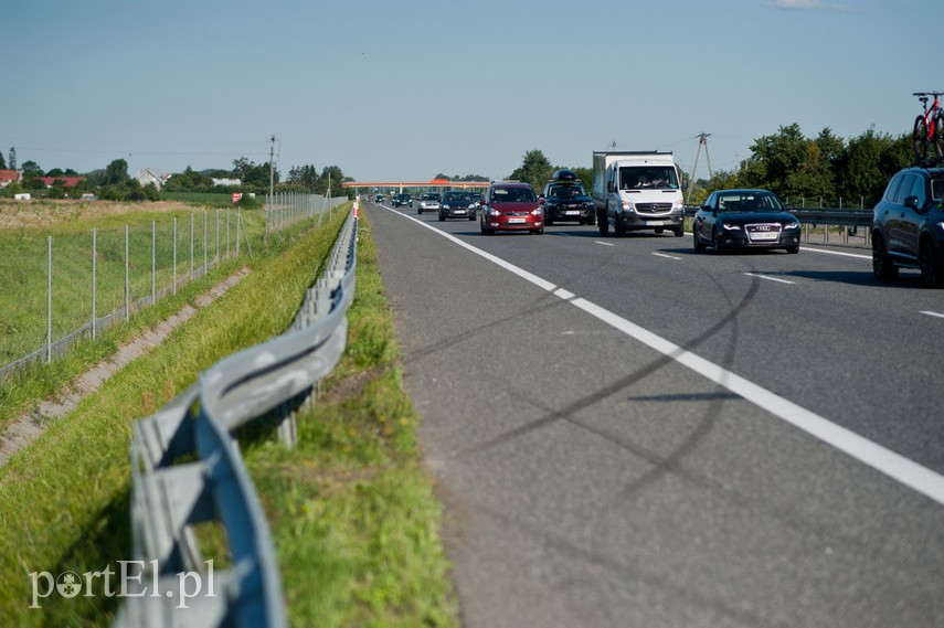 Utrudnienia w ruchu na drodze ekspresowej S7 zdjęcie nr 226756