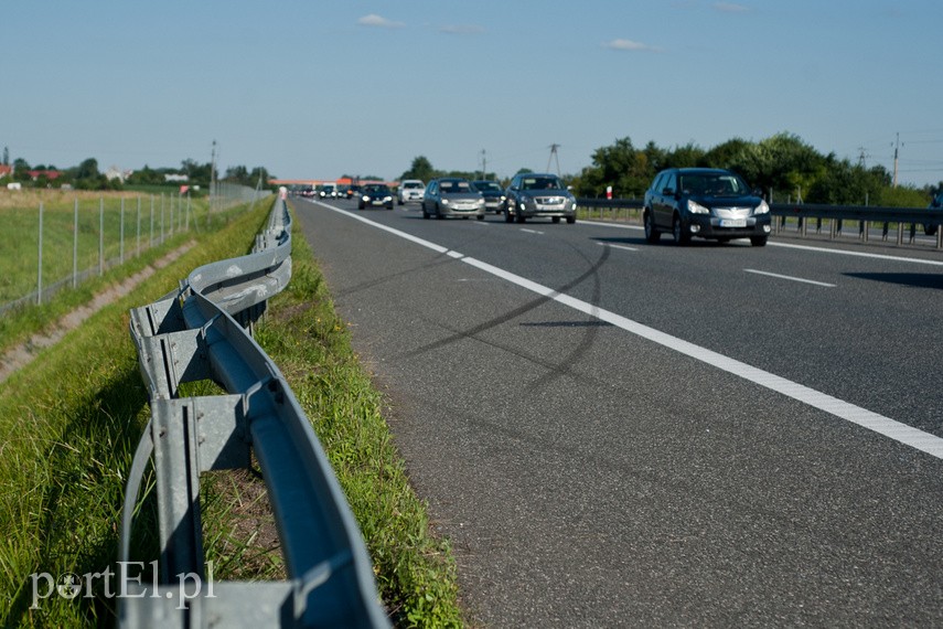 Utrudnienia w ruchu na drodze ekspresowej S7 zdjęcie nr 226755