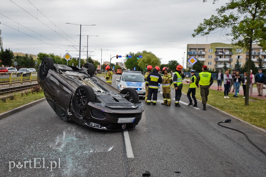 Dachował na Ogólnej zdjęcie nr 226998