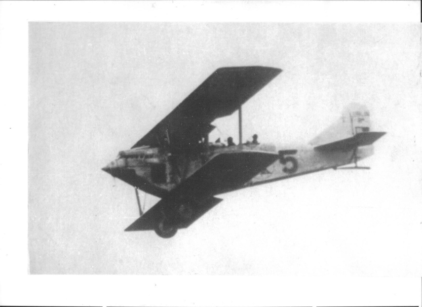 Samolot LUBLIN R VIII pozostający w służbie Lotnictwa Polskiego we wczesnych latach 20-tych. Takimi samolotami