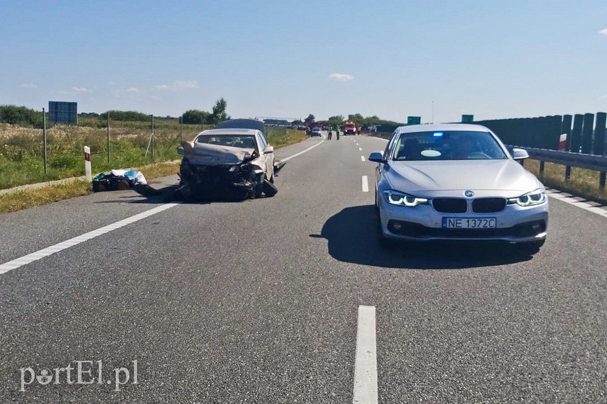 Wypadek na trasie S7. Są utrudnienia w ruchu zdjęcie nr 228146