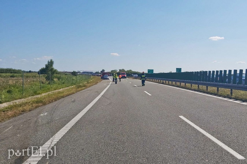 Wypadek na trasie S7. Są utrudnienia w ruchu zdjęcie nr 228151