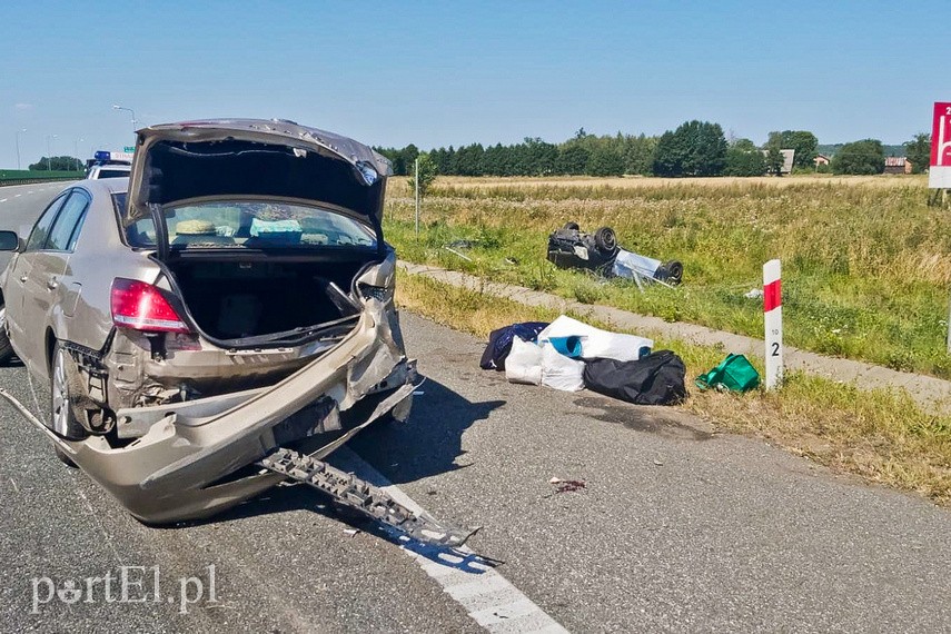 Wypadek na trasie S7. Są utrudnienia w ruchu zdjęcie nr 228148