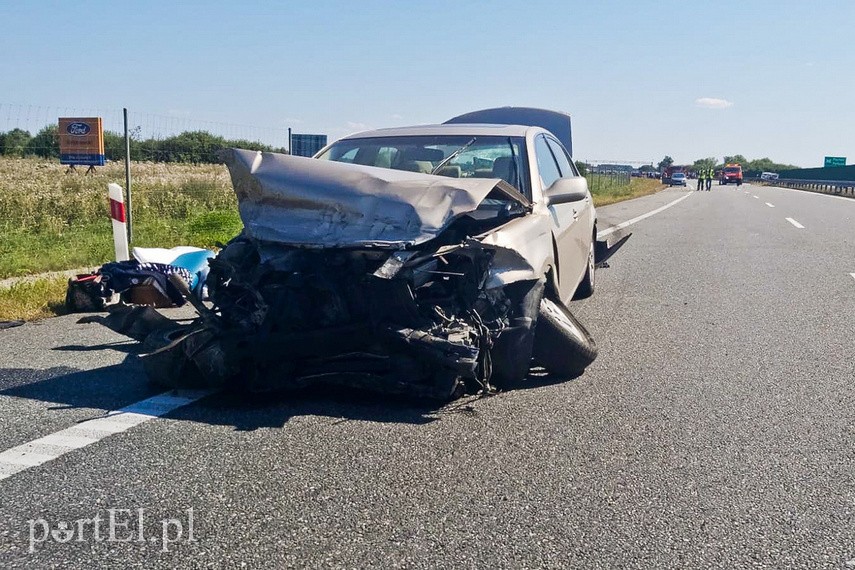 Wypadek na trasie S7. Są utrudnienia w ruchu zdjęcie nr 228150