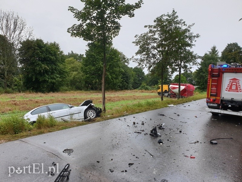 Zderzenie trzech pojazdów w powiecie braniewskim zdjęcie nr 229186