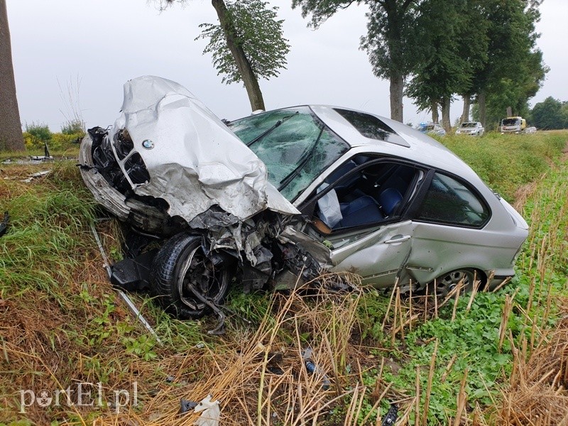 Zderzenie trzech pojazdów w powiecie braniewskim zdjęcie nr 229182