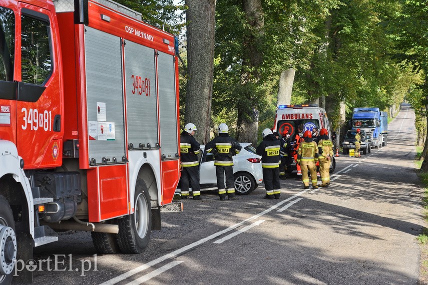 Uderzył w drzewo, bo zapalał papierosa zdjęcie nr 231022