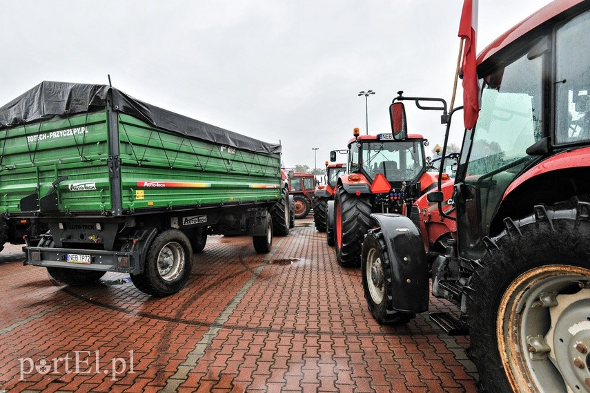 Rolniczy protest w Elblągu. "Nie" dla "piątki Kaczyńskiego" zdjęcie nr 231833