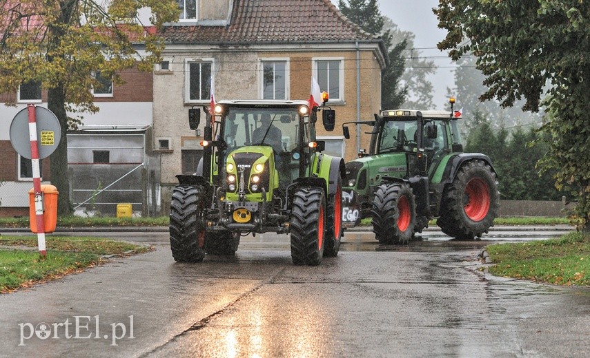 Rolniczy protest w Elblągu. "Nie" dla "piątki Kaczyńskiego" zdjęcie nr 231811