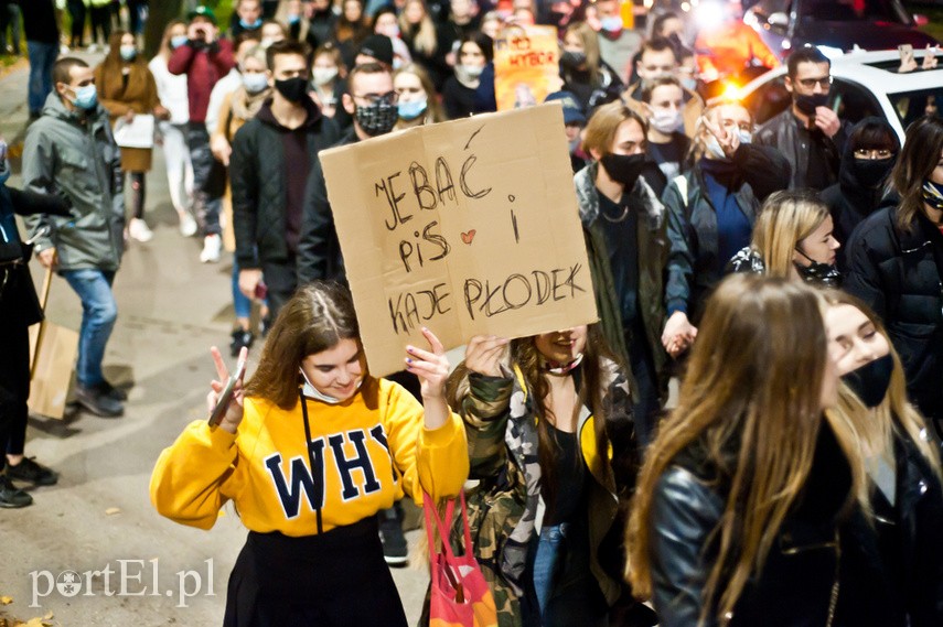 Kolejny protest w Elblągu. zdjęcie nr 232140