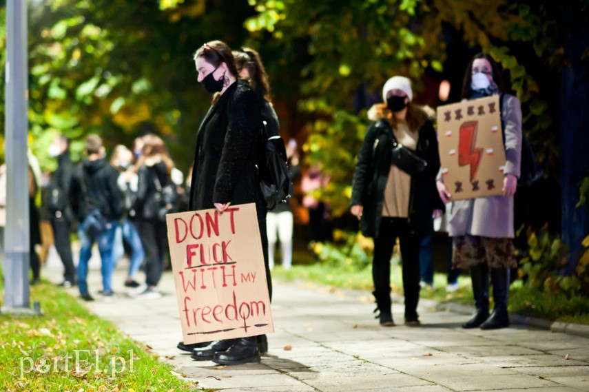 Kolejny protest w Elblągu. zdjęcie nr 232116