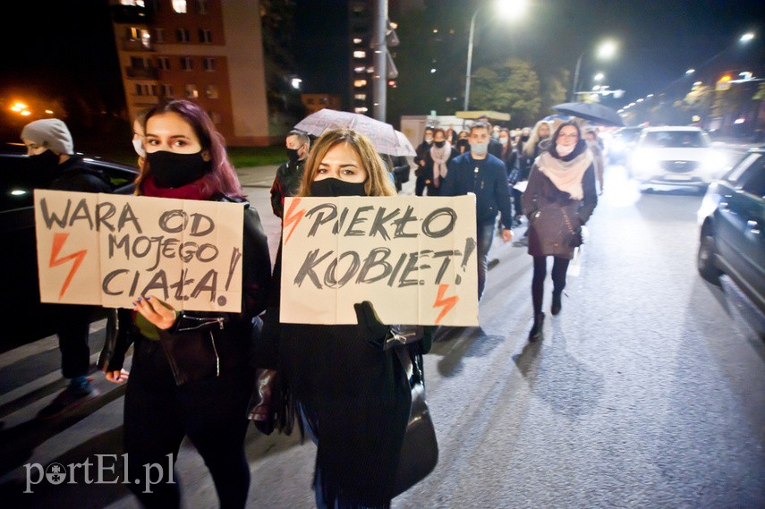 Kolejny protest w Elblągu. zdjęcie nr 232161