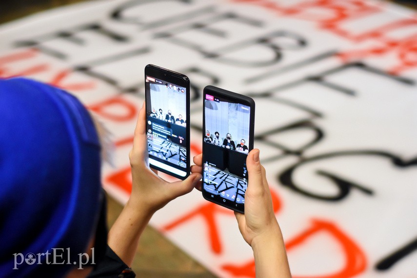 Kolejny protest w Elblągu, tym razem z udziałem Marty Lempart zdjęcie nr 232641