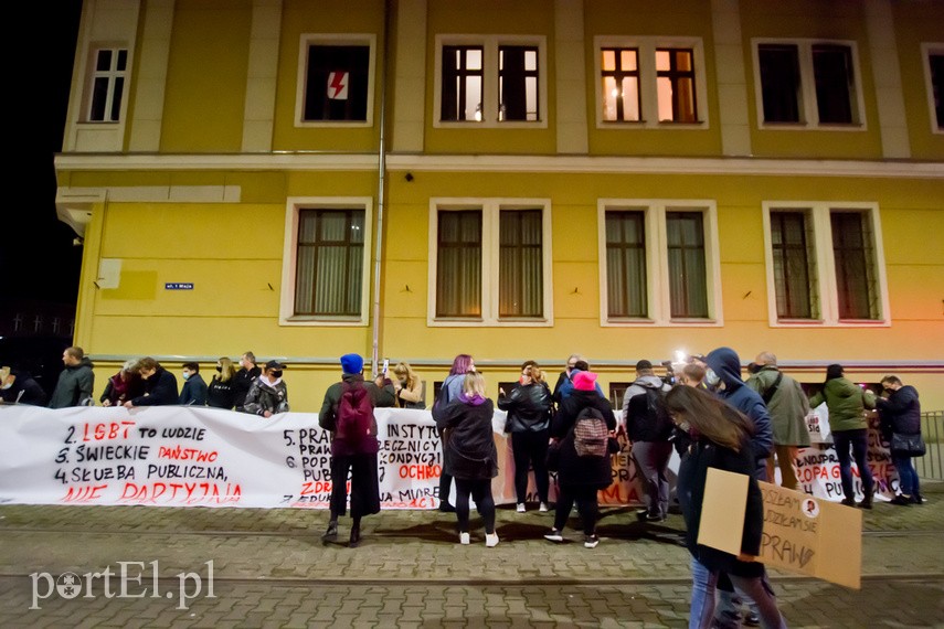 Kolejny protest w Elblągu, tym razem z udziałem Marty Lempart zdjęcie nr 232687