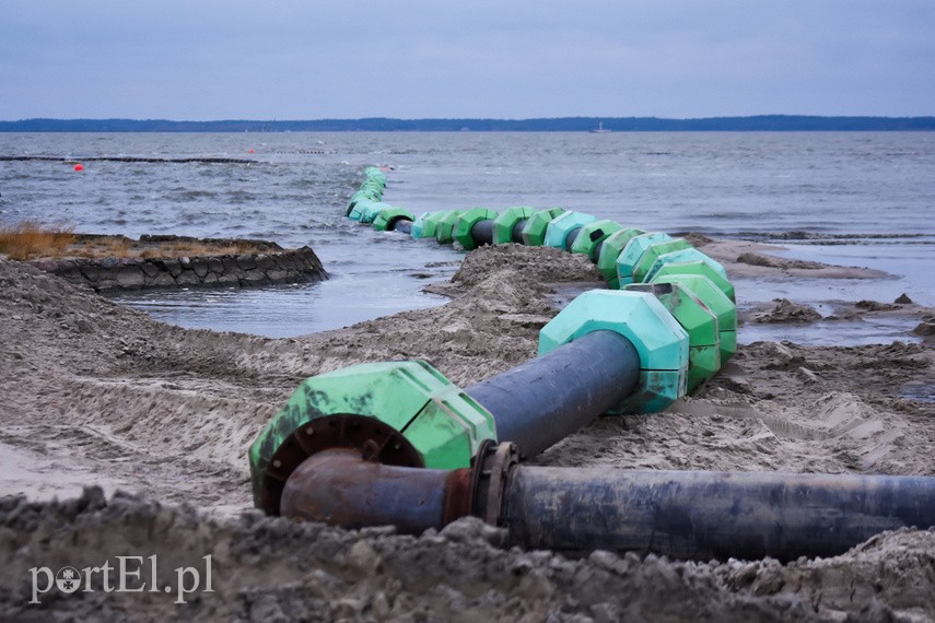 Poszerzają plażę w Kadynach zdjęcie nr 232712