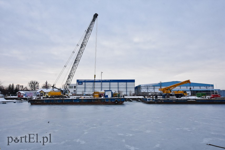 Zamarznięty port w Tolkmicku zdjęcie nr 234821