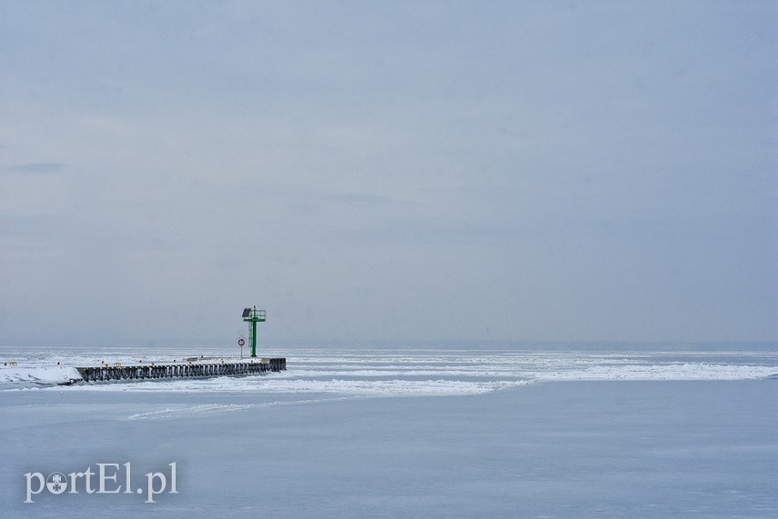 Zamarznięty port w Tolkmicku zdjęcie nr 234826