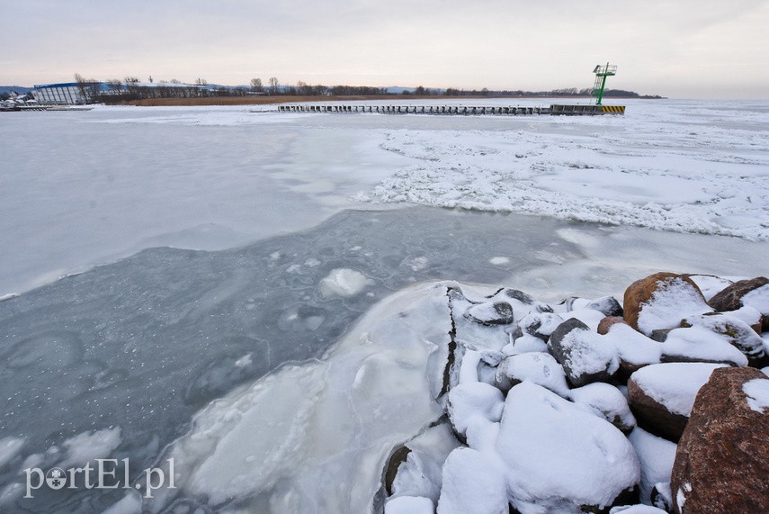 Zamarznięty port w Tolkmicku zdjęcie nr 234830