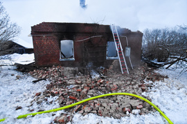 Jedna osoba zginęła w pożarze  (aktualizacja) 