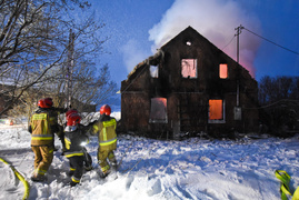 Jedna osoba zginęła w pożarze  (aktualizacja) 