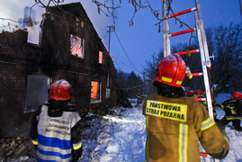 Jedna osoba zginęła w pożarze  (aktualizacja) 