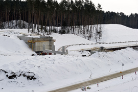 Przekop gotowy prawie w połowie