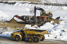 Przekop gotowy prawie w połowie