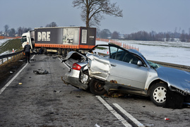 Groźny wypadek w Nowym Dworze Elbląskim