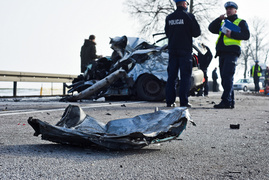 Groźny wypadek w Nowym Dworze Elbląskim