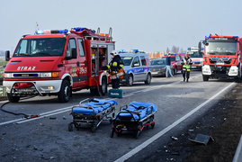 Groźny wypadek w Nowym Dworze Elbląskim